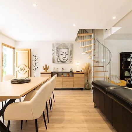 Maison Piscine Jacuzzi Proche Montpellier Et Plages 別荘