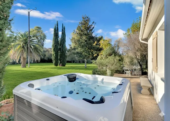Maison Piscine Chauffée Jacuzzi Proche Montpellier Et Plages Ferienhaus Lattes